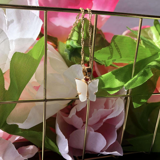 Papillon Necklace - Jiggy Jade Boutique
