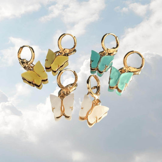 Papillon Earrings - Jiggy Jade Boutique
